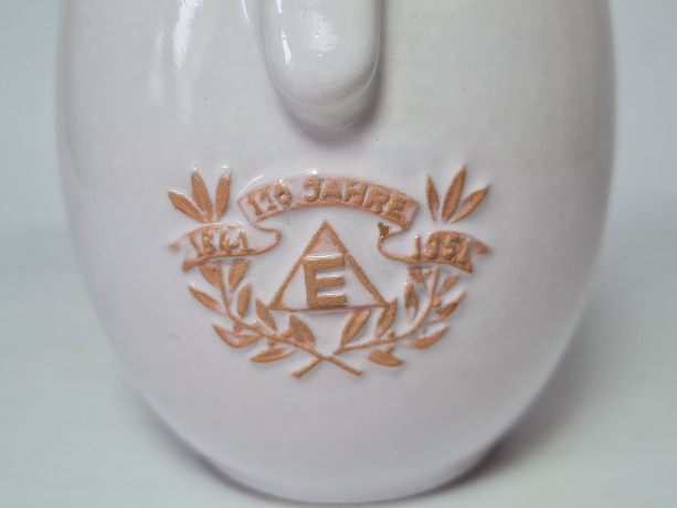 Karlsruhe Белая фарфоровая ваза "Домик в лесу", 19 x 10 см, Германия, 1960-70гг.