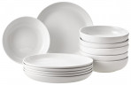 NOVEL Novel Tafelservice 12-tlg.  Weiss Роман обеденный сервиз 12 шт.