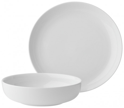 NOVEL Novel Tafelservice 12-tlg.  Weiss Роман обеденный сервиз 12 шт.