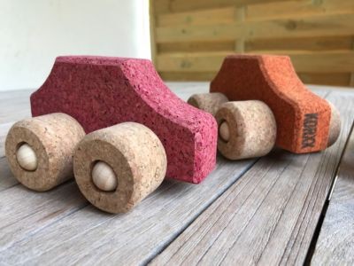 KORXX Spielzeugauto Kork Limou eckig Игрушечная машинка из пробки Limou Square