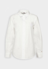Tommy Hilfiger REGULAR Button-down blouse optic white REGULAR Блузка на пуговицах оптический белый