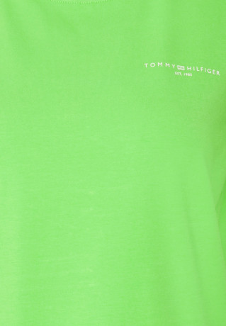 Tommy Hilfiger Basic T-shirt spring lime Базовая футболка весенняя известь