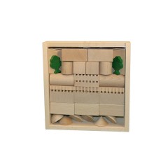 Holzspielzeug Architekturbaukasten Nr. 2 Набор деревянной игрушки №2