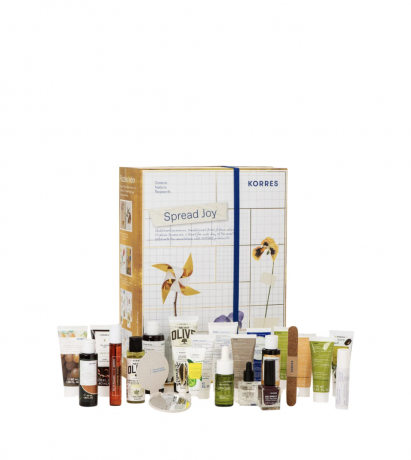 KORRES XMAS Adventskalender 2024 Авдент-календарь, 24 роскошных бьюти сюрприза