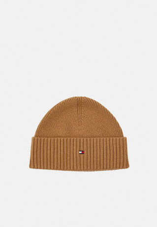 Tommy Hilfiger ESSENTIAL BEANIE SCARF UNISEX SET Beanie countryside khaki ESSENTIAL BEANIE SCARF UNISEX SET Beanie загородный хаки