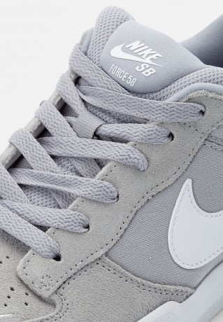 Nike SB FORCE 58 UNISEX Sneaker low wolf grey/white-wolf grey/white FORCE 58 UNISEX Низкие кроссовки женские волчий серый/белый-волчий серый/белый