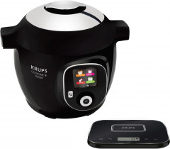 Krups Krups Multikocher CZ8568 Cook4Me+ Grameez, 1600 W, 6 l Schussel, vernetzte Waage, 300 Rezepte, 6 Programme, kompatibel mit Cook4Me-App  Мультиварка Krups CZ8568 Cook4Me+ Grameez, 1600 Вт, чаша 6 л, подключаемые весы, 300 рецептов, 6 программ, совмес