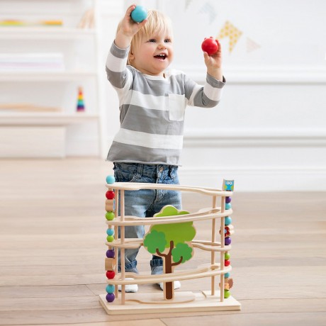 solini Kugelbahn Waldtiere Мраморная дорожка лесных животных