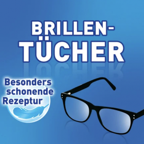 Sidolin Brillenputztucher Streifenfrei, 20 х 3stk Салфетки для очков, 20 шт x 3 упаковки