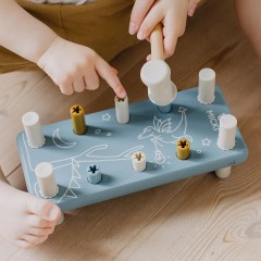 Micki MICKI SPIELBRETT HAMMER BLAU MICKI ИГРОВАЯ ДОСКА МОЛОТОК СИНИЙ