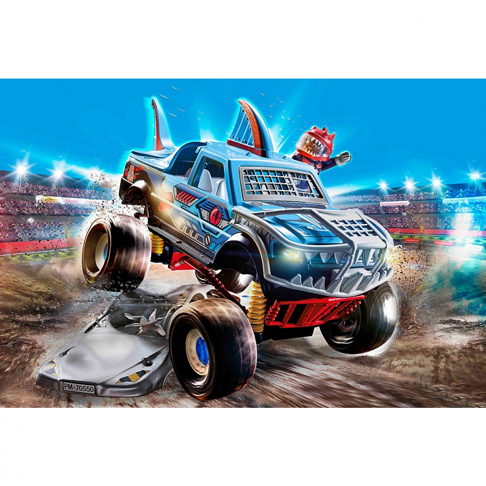 Купить PLAYMOBIL PLAYMOBIL 70550 Stuntshow Monster Truck Shark PLAYMOBIL  70550 Трюковое шоу «Акула-монстр» в интернет-магазине Diskontshop.eu  Германия всего за 4 824 руб. в