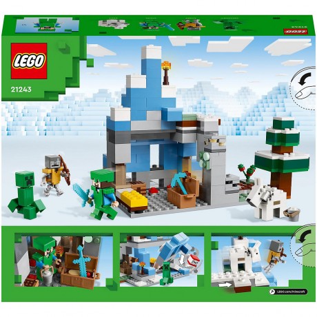 LEGO LEGO Minecraft 21243 Die Vereisten Gipfel LEGO Minecraft 21243 Ледяные вершины