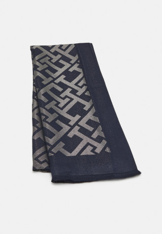Tommy Hilfiger FESTIVE LUXE SCARF Scarf space blue FESTIVE LUXE SCARF Шарф космический синий
