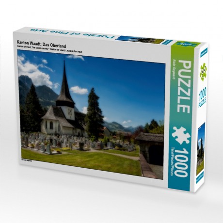 CALVENDO Puzzle CALVENDO Puzzle Kanton Waadt; Das Oberland Пазл CALVENDO Пазл Кантон Во; Оберланд