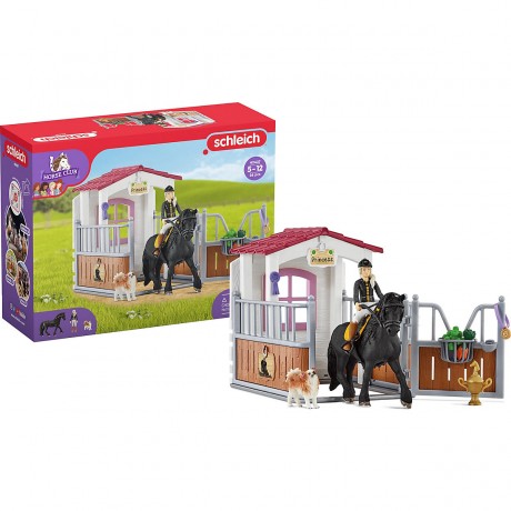 Schleich Schleich Horse Club 42437 Pferdebox mit Horse Club Tori  Princess Конюшня Schleich Horse Club 42437 с Horse Club Tori Princess