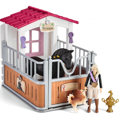 Schleich Schleich Horse Club 42437 Pferdebox mit Horse Club Tori  Princess Конюшня Schleich Horse Club 42437 с Horse Club Tori Princess