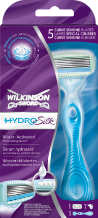 Wilkinson Hydro Silk Безопасная бритва	, 1 шт
