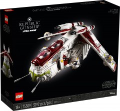 Lego Republic Gunship Республиканский боевой корабль