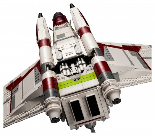 Lego Republic Gunship Республиканский боевой корабль