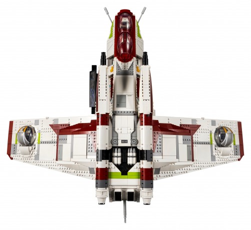Lego Republic Gunship Республиканский боевой корабль