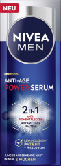 NIVEA MEN Anti-Age Hyaluron 2in1 Serum, 30 ml, Нивеа Мужская сыворотка для лица, гиалурон и Luminous630, anti-age и против пигментации, 30 мл