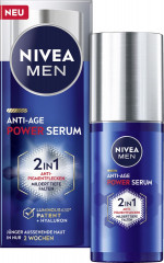 NIVEA MEN Anti-Age Hyaluron 2in1 Serum, 30 ml, Нивеа Мужская сыворотка для лица, гиалурон и Luminous630, anti-age и против пигментации, 30 мл