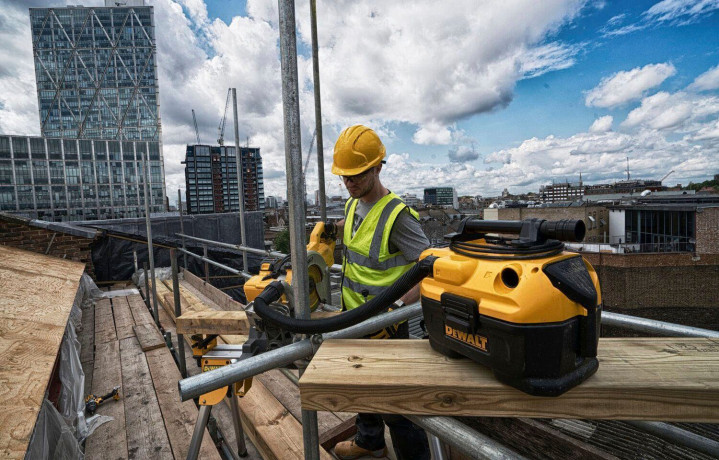 DeWalt DeWalt Nass-Trocken-Akkusauger Akku-/Netz Nass- und Trockensauger DCV584L-QW, 54  Беспроводной пылесос DeWalt для влажной и сухой уборки Беспроводной/сетевой пылесос для влажной и сухой уборки DCV584L-QW, 54