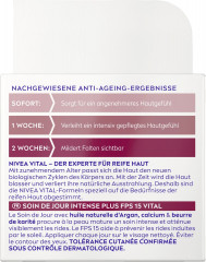 NIVEA VITAL Anti-Falten Intensiv Plus Tagespflege LSF 15, 50 ml, Нивеа Дневной крем для лица для зрелой кожи, SPF 15, против глубоких морщин, 50 мл