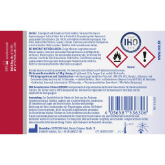 SOS Desinfektions-Tucher Intense, 10 Stuck, SOS Дезинфицирующие салфетки Intense, против бактерий, грибков и вирусов, 10 шт