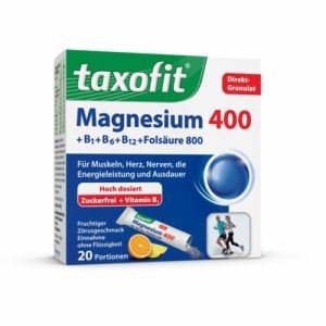Taxofit Magnesium 400+b1+b6+b12+folsaure (20 шт.) Таксофит Гранулат 20 шт.