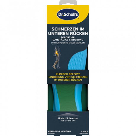 SCHOLL Orthopadische Einlegesohlen Mannergrossen 40-46,5, 2 St, Шолль Ортопедические стельки мужские размер 40-46,5, 2 шт