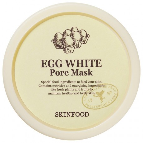 SKINFOOD EGG White Pore Mask   EGG Белая маска для пор