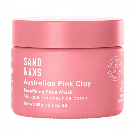 Sand  Sky Australian Pink Clay Porefining Face Mask  Очищающая маска для лица с австралийской розовой глиной