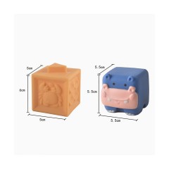 Lernspielzeug fur Kleinkinder zum Stapeln von Bausteinen 3D-Tierspielzeug Развивающие игрушки для малышей Укладка строительных блоков 3D-игрушки для животных