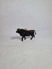 Фигурка винтажная Papo &quot;Черный бык&quot;, 15 см, Германия, 1960-70гг.