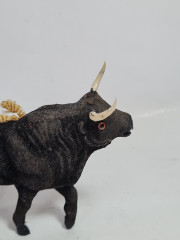 Фигурка винтажная Papo &quot;Черный бык&quot;, 15 см, Германия, 1960-70гг.