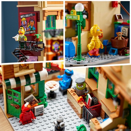 LEGO Ideas 21324 123 Sesame Street ЛЕГО Улица Сезам, 123