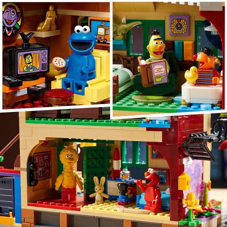 LEGO Ideas 21324 123 Sesame Street ЛЕГО Улица Сезам, 123