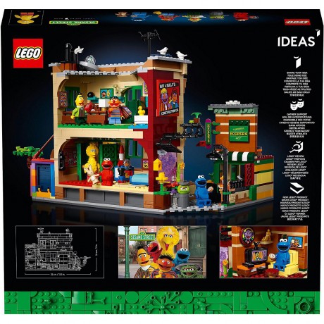 LEGO Ideas 21324 123 Sesame Street ЛЕГО Улица Сезам, 123