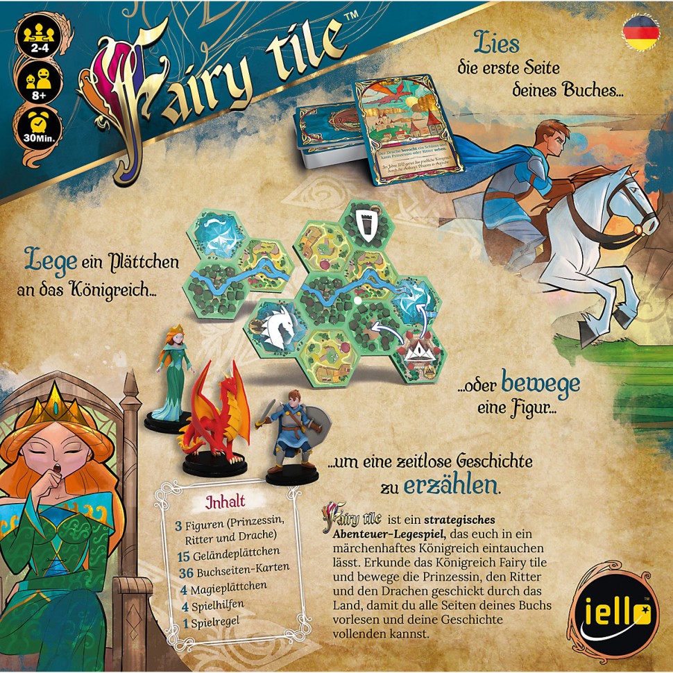 Купить HUCH! Fairy Tile (Spiel) Сказочная плитка (игра) в интернет-магазине  Diskontshop.eu Германия всего за 3 259 руб. в