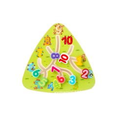 Kinder-Labyrinth-Spielzeug Holzernes Kinder-Labyrinth-Laufbahnspiel Kids Maze Toy Деревянный детский лабиринт