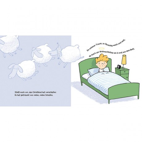 Carlsen Verlag Wie das Christkind fast Weihnachten verschlafen hat Как младенец Христос чуть не проспал Рождество