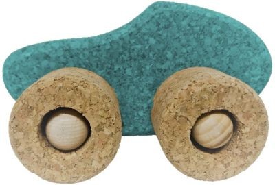 KORXX Spielzeugauto Kork Lambo rund Пробковая машинка Ламбо круглая