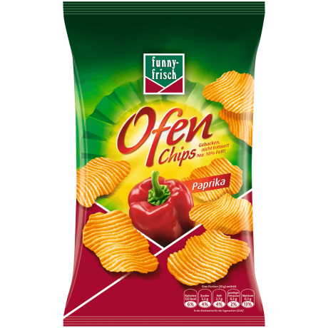 Funny-frisch Картофельный снэк с паприкой 150г
