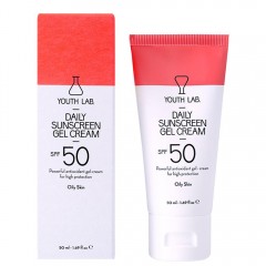 YOUTH LAB. Daily Sunscreen Gel Cream SPF 50  Ежедневный солнцезащитный гель-крем SPF 50