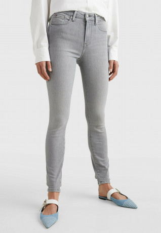 Tommy Hilfiger COMO MID RISE SKINNY Slim fit jeans aria COMO MID RISE SKINNY Джинсы узкого кроя ария