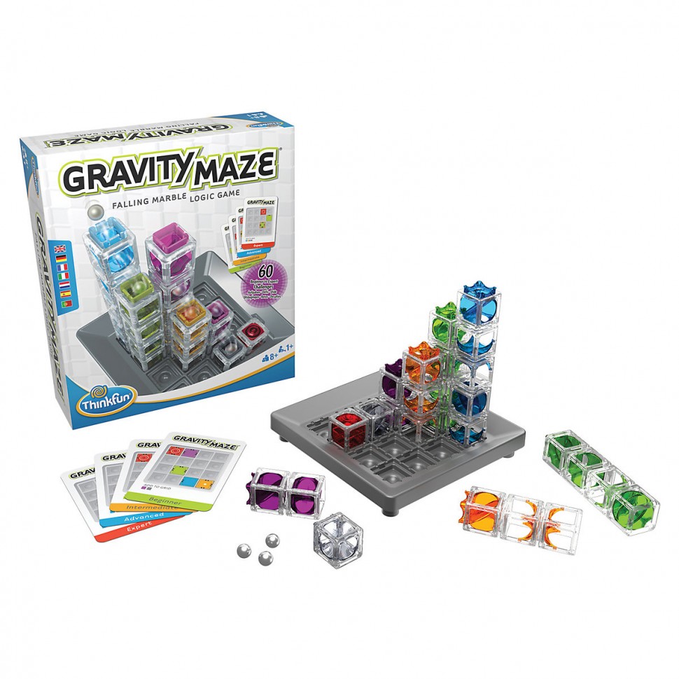 Купить Ravensburger Thinkfun Gravity Maze 21 Thinkfun Гравитационный  лабиринт 21 в интернет-магазине Diskontshop.eu Германия всего за 2 737 руб.  в