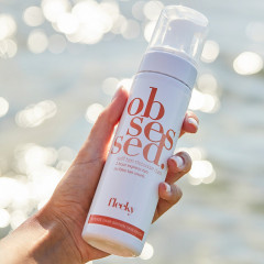 Fleeky Self Tan Mousse 200ml Getontes selbstbrauner Mousse Dark Self Tan Mousse 200мл Оттеночный мусс для автозагара