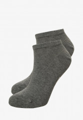 Tommy Hilfiger WOMEN SNEAKER  2 PACK Socks middle grey melange ЖЕНСКИЕ КРОССОВКИ (2 УПАКОВКИ) Носки средний серый меланж