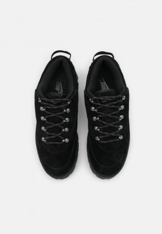 Nike Sportswear LAHAR Sneaker low black/dark smoke grey/orange ЛАХАР низкие кроссовки женские черный/темно-серый/оранжевый